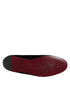 Dolce & Gabbana Black Velvet Crystal Crown Loafers Dress Shoes